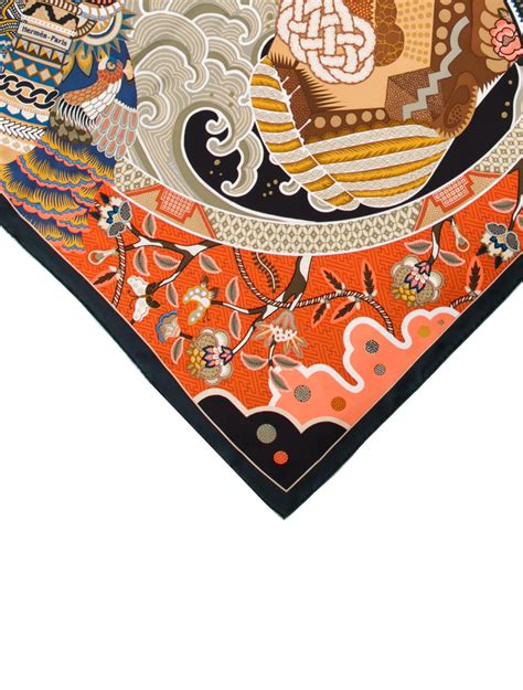 Hermès Duo Cosmique Silk Scarf 